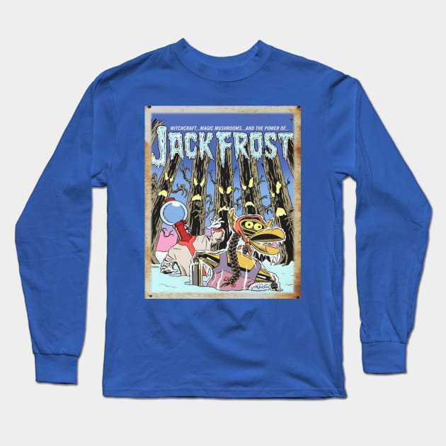 Mystery Science Rusty Barn Sign 3000 - Jack Frost Long Sleeve T-Shirt by Starbase79